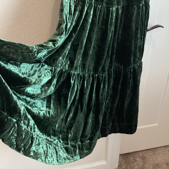 NWOT The Somerset Velvet Maxi Dress Anthropologie - Picture 7 of 14